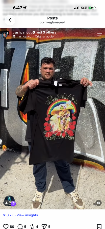Queen of Melrose Rainbow Pride Tees Love, The Queen