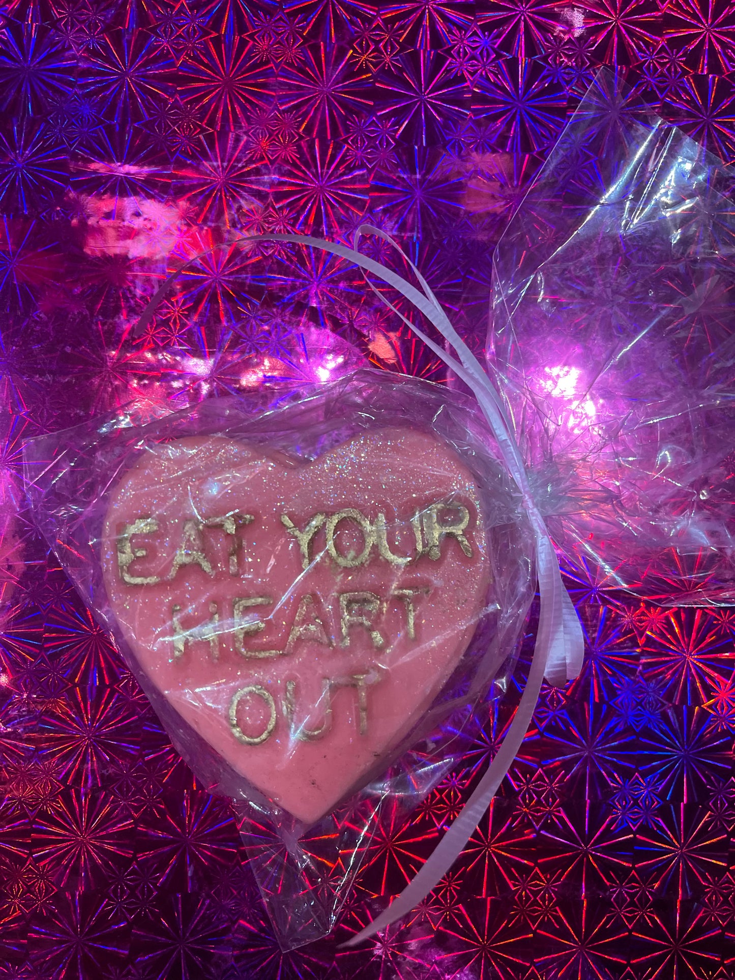 Eat Your Heart Out White Chocolate Candy Box