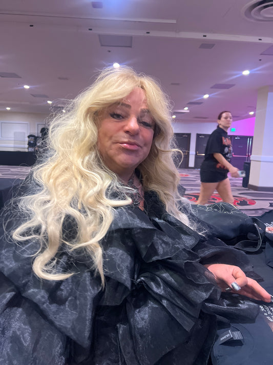Photo with Queen of Melrose