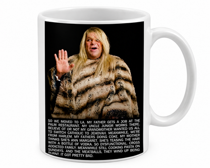 The Burnt Meatballs Mug

A Queen of Melrose Original