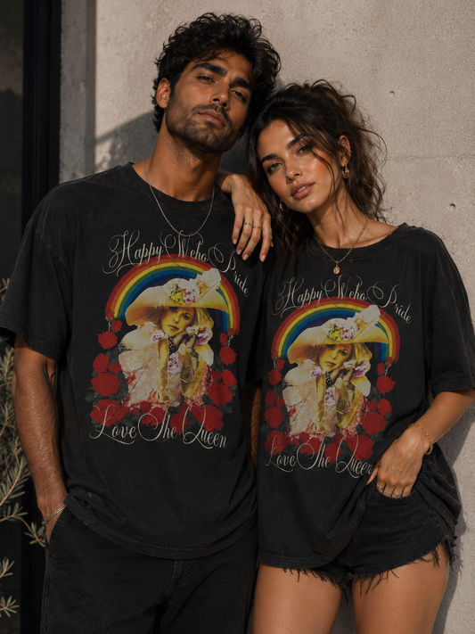 Queen of Melrose Rainbow Pride Tees Love, The Queen