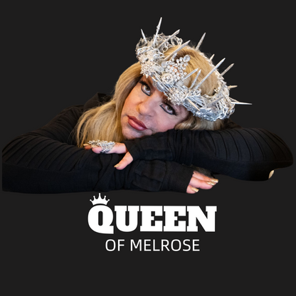 QUEEN OF MELROSE Portrait Clear Backrground