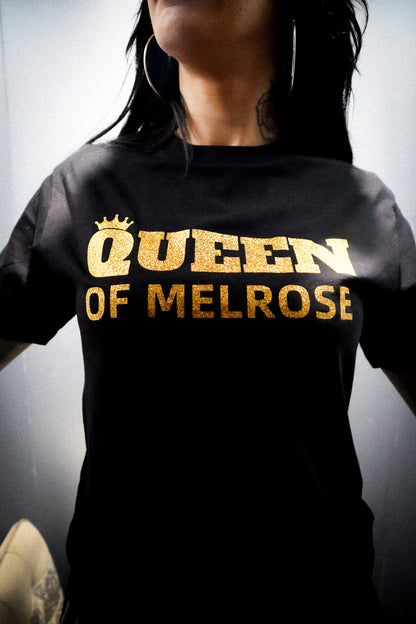 QUEEN OF MELROSE GLITTER T-Shirt