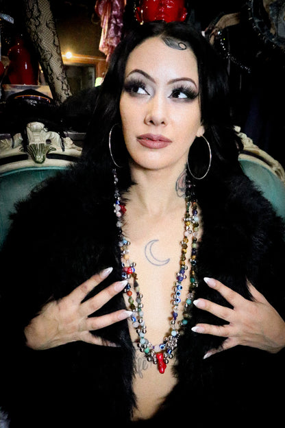 Eugenia Long Crystal Necklaces