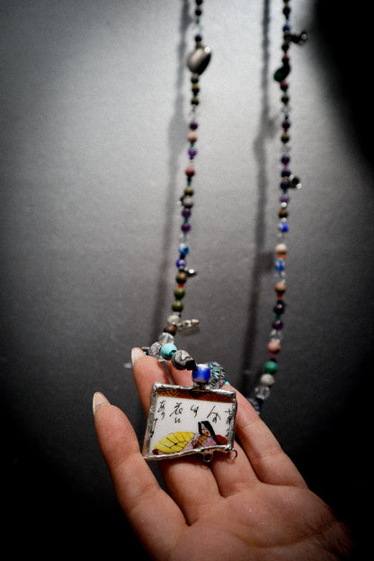 Eugenia Long Crystal Necklaces