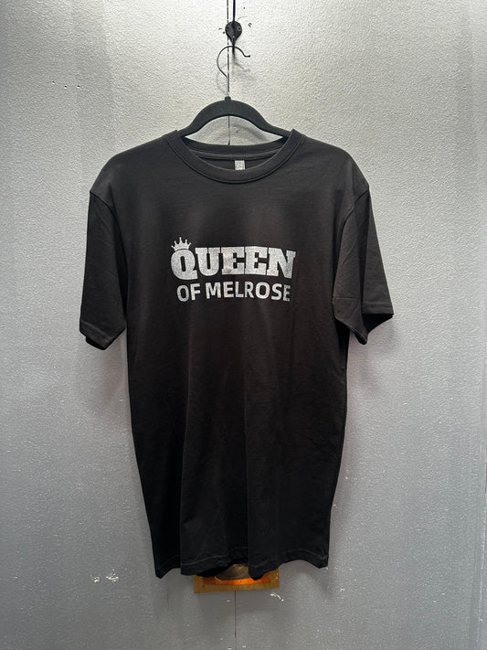 QUEEN OF MELROSE SILVER GLITTER T-Shirt