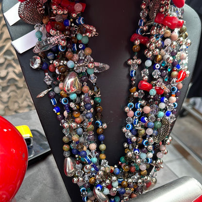 Eugenia Long Crystal Necklaces